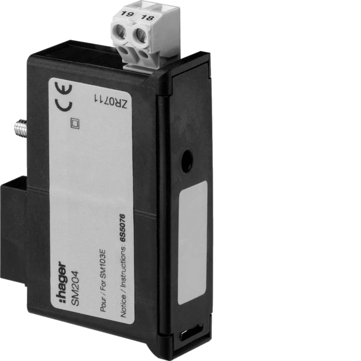Module mémoire additionnel pour centrale de mesure SM103E