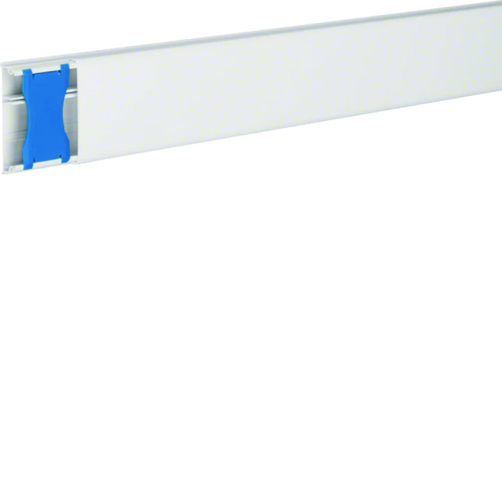 Moulure Ateha 12x50mm 2 compartiments, Blanc