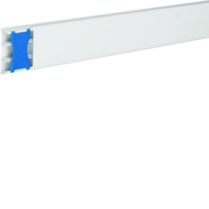 Moulure Ateha 12x50mm 3 compartiments, Blanc