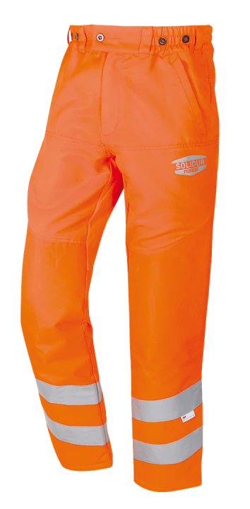 PANTALON DEBROUSSAILLAGE HV ORANGE
