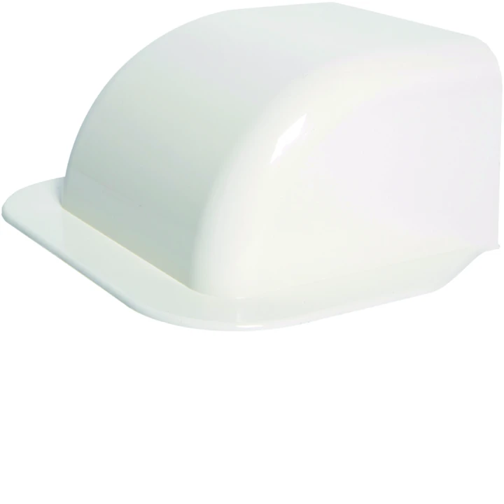 Passage de mur pour goulotte de climatisation CLM 75 x 125 mm Blanc paloma