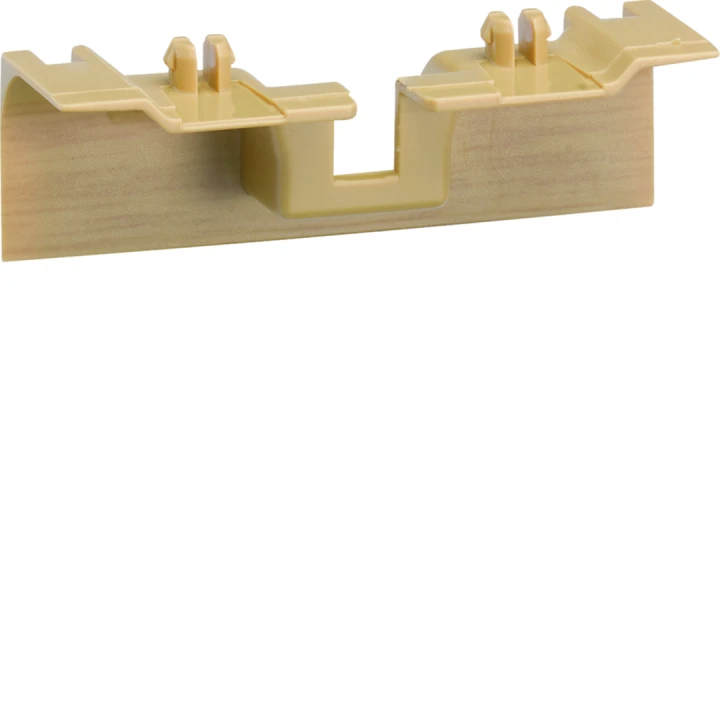 Pièce recouvrement support d'appareillage pour plinthe SL15100 chêne