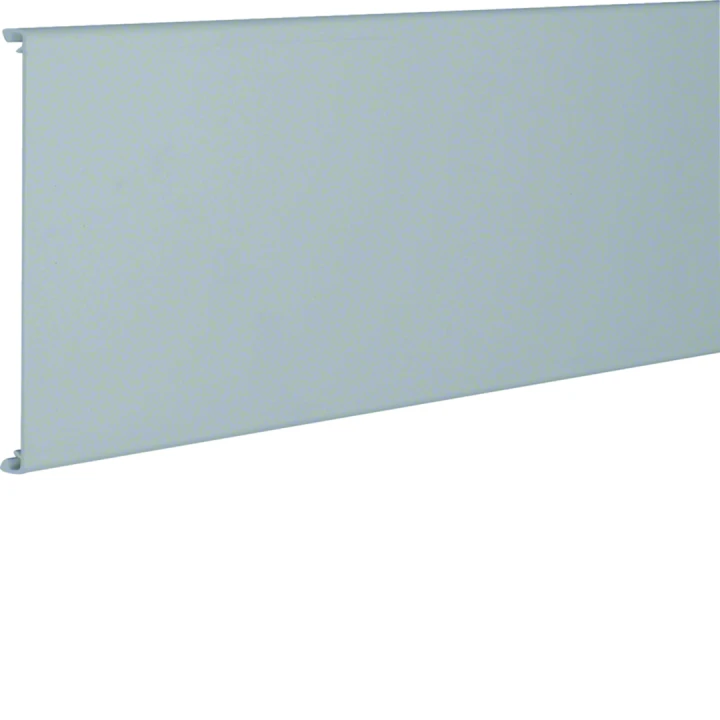 Plaque arrière pour goulotte lifea p 60mm h 150mm PVC rigide RAL 7030 gris