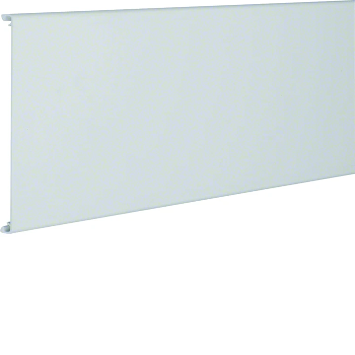 Plaque arrière pour goulotte lifea p60mm h150mm PVC rigide RAL 7035 gris clair