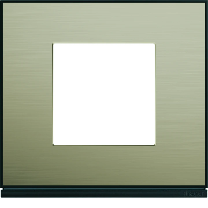 Plaque de finition Gallery 1 poste Bronze