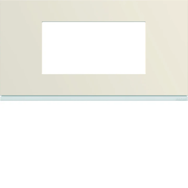 Plaque de finition Gallery 4 modules Dune entraxe 71 mm