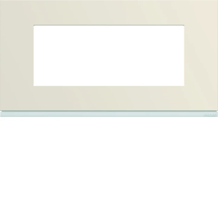 Plaque de finition Gallery 5 modules Dune entraxe 71 mm