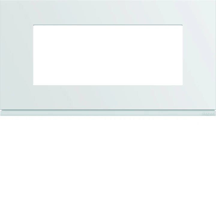 Plaque de finition Gallery 5 modules Pure entraxe 71 mm