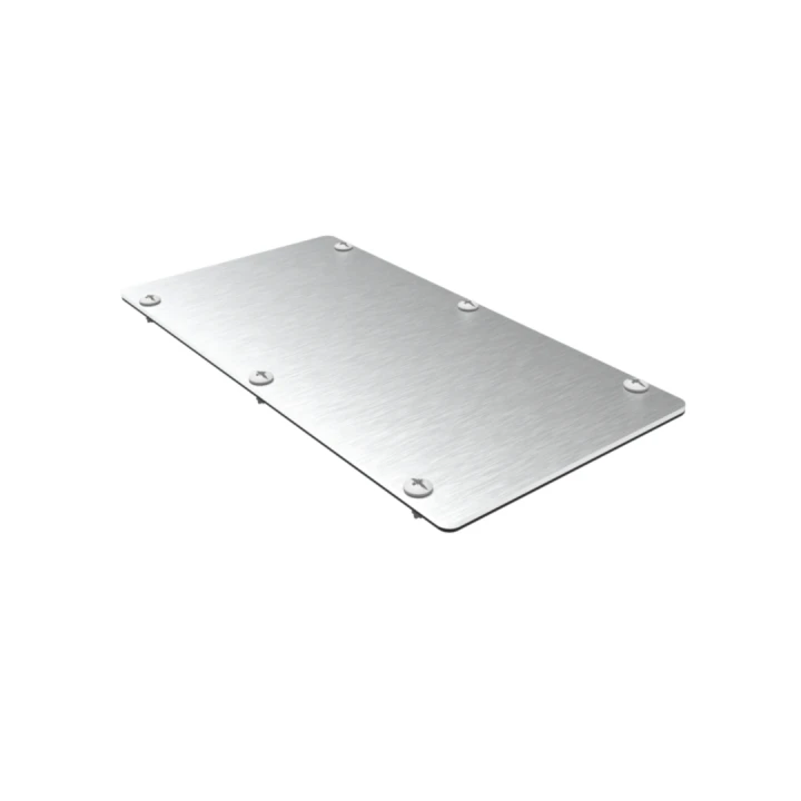 Plaque Entrée de câble pour coffret et armoire aluminium pleine quadro evo