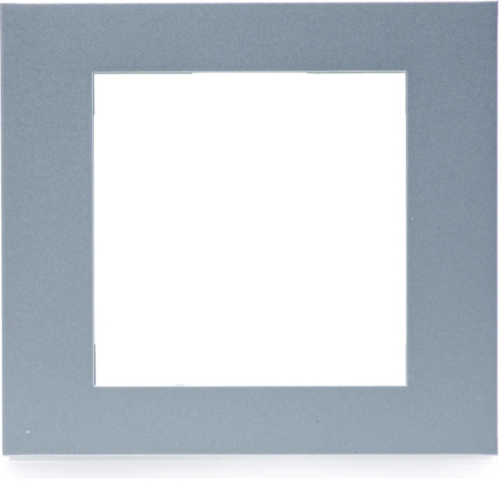 Plaque gallery plastique pour thermostat KNX WKT510 et WKT511 gallery  titane
