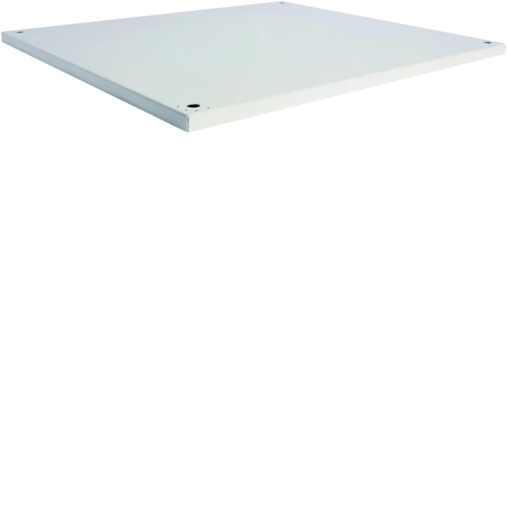 Plaque passe câbles pleine quadro evo P600xL700mm Blanc pur