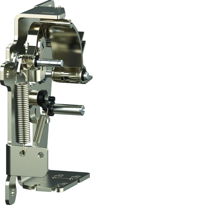 Platine pour interverr.méca. HW2/4 Fixe Secours (type 2S) - 1 platine/ACB (MI)