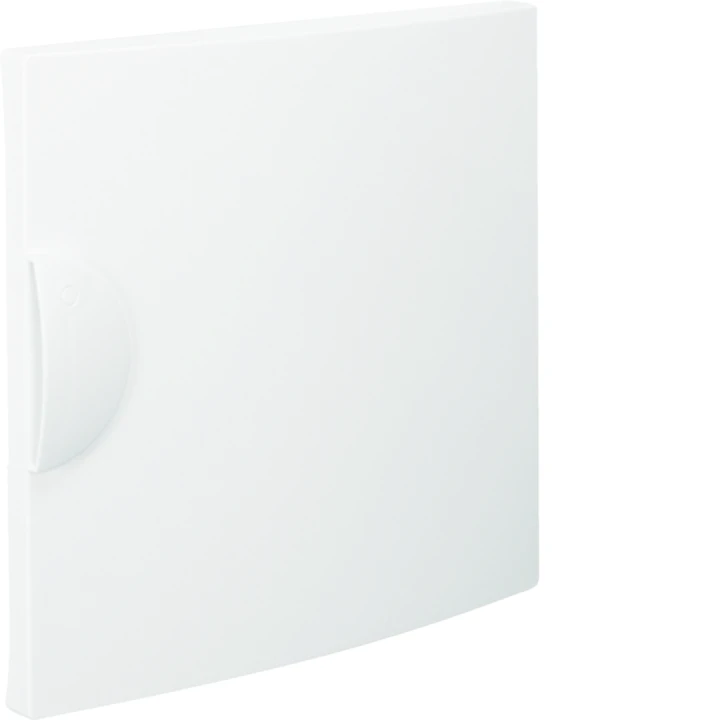 Porte opaque blanc pur Gamma+ pour coffret Gamma 13, 1 rangée 13 M