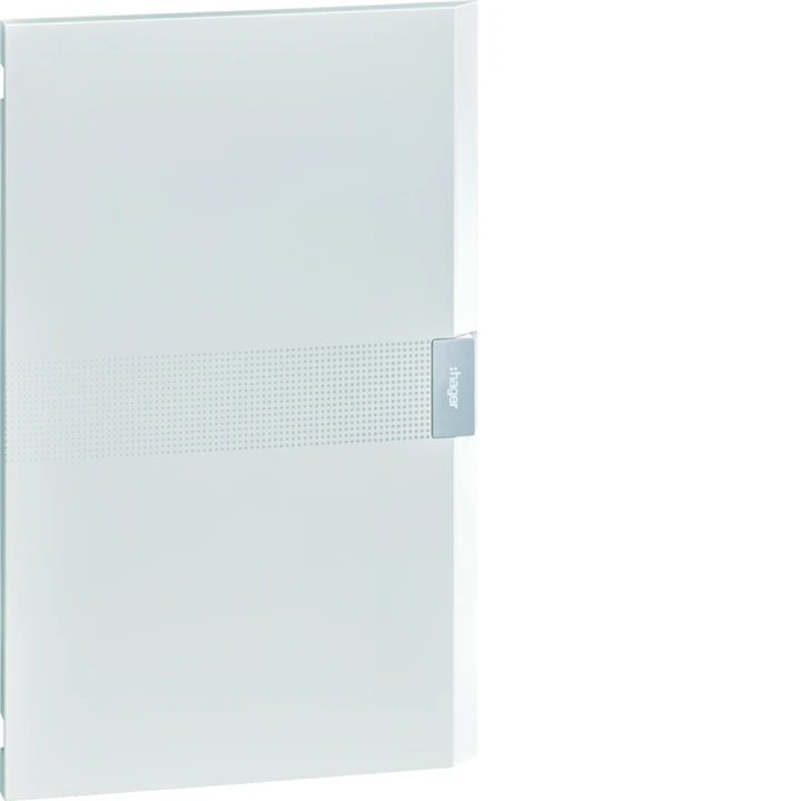 Porte opaque pour coffret vega largeur 18 modules hauteur 3 rangées