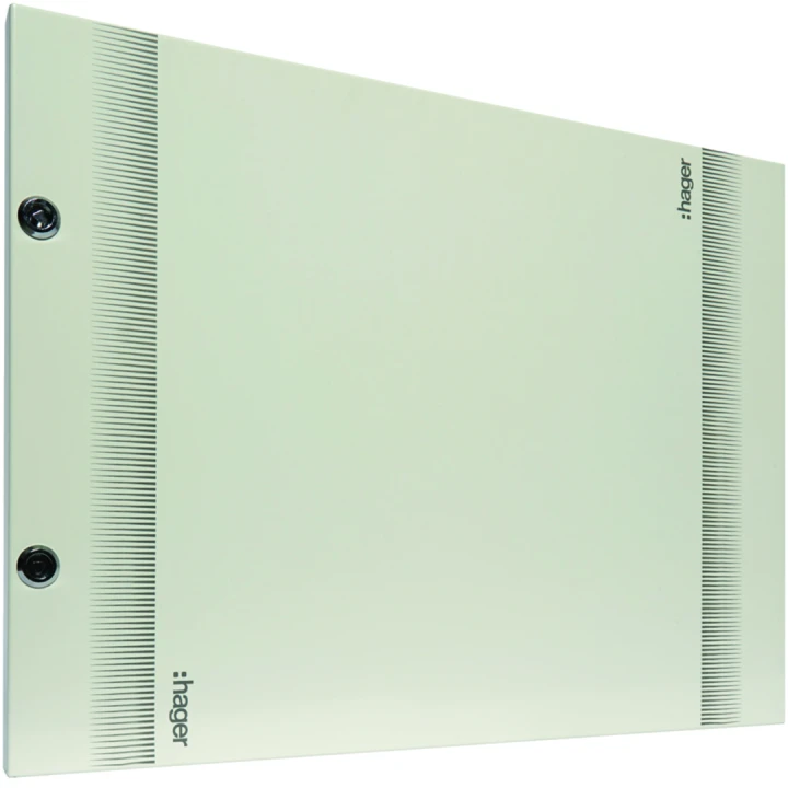 Porte pleine pour armoire électrique quadro5 510x685mm RAL9010 Blanc pur