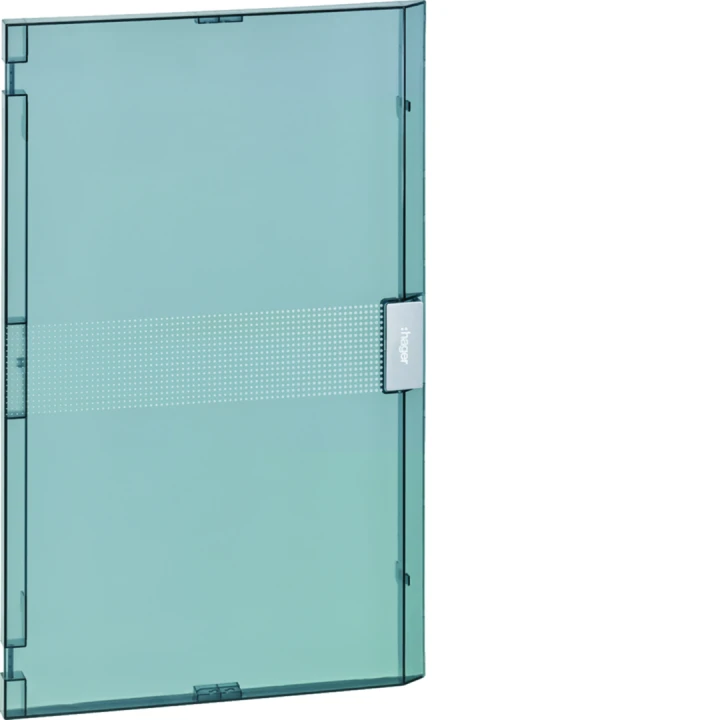 Porte transparente pour coffret vega largeur 18 modules hauteur 3 rangées