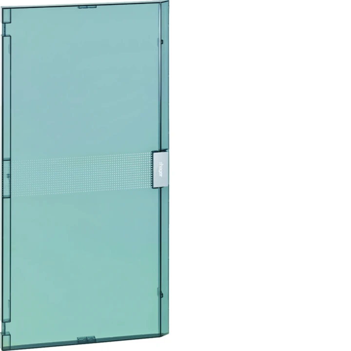 Porte transparente pour coffret vega largeur 18 modules hauteur 4 rangées