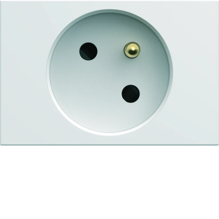 Prise de courant speciale goulotte gallery 2P+T 16A pure