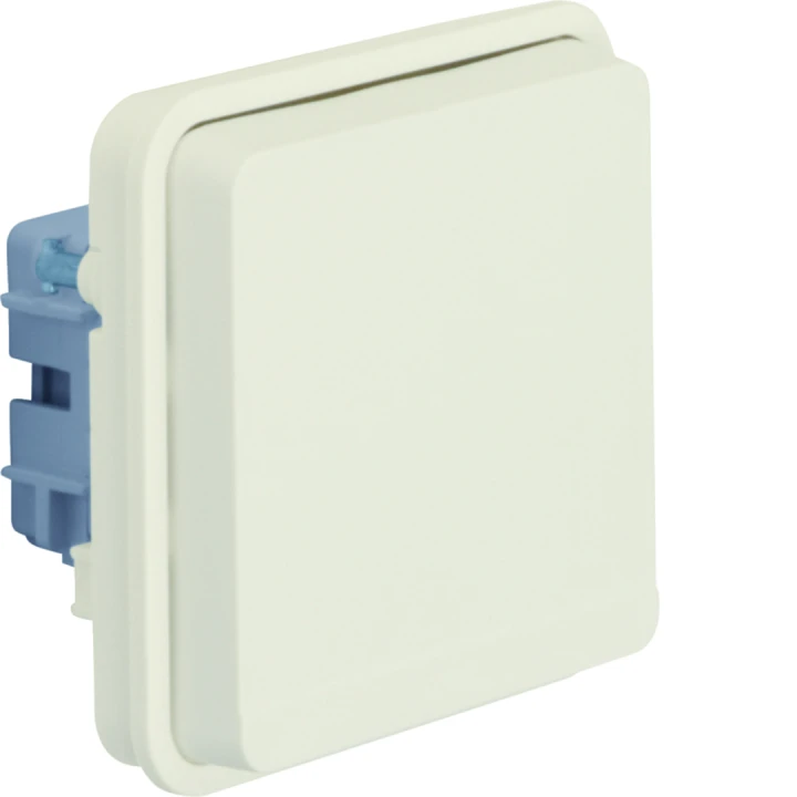 Prise de courant standard allemand Schuko Cubyko étanche IP55 associable blanc