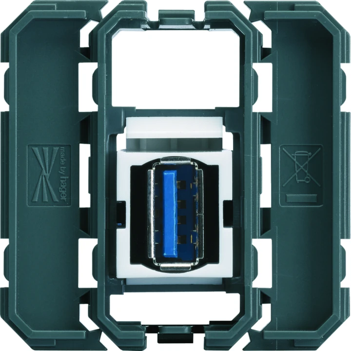 Prise Gallery traversante USB 3.0