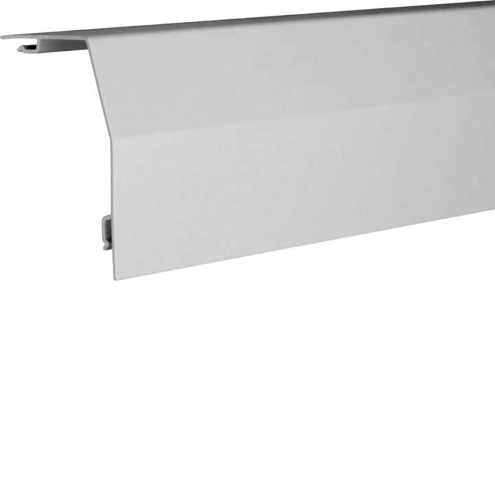 Profilé de recouvrement beha-set PVC h 230mm x p 190mm RAL 7030 gris
