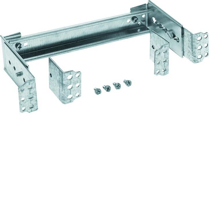 Rail DIN réglable en profondeur 9 modules sur 1 rangée L194mm pour univers