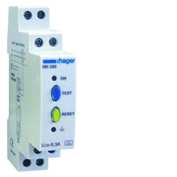 Relais différentiel type A 0.3A déclenchement instantané + sortie standard 1 OF