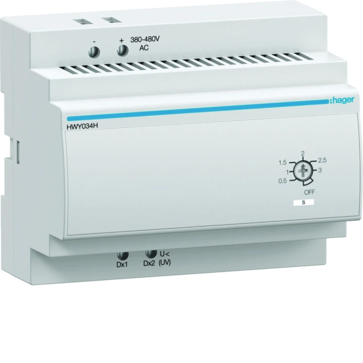 Retardateur pour bobine à manque de tension 380-480V AC (UVTC)