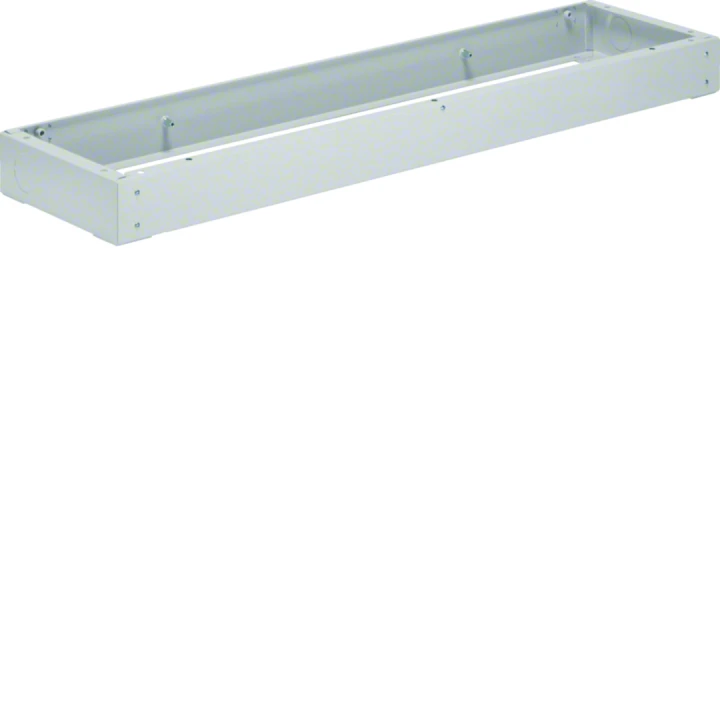 Socle support armoire univers h 100mm l 1300mm pour IP54 p350mm + pattes + vis