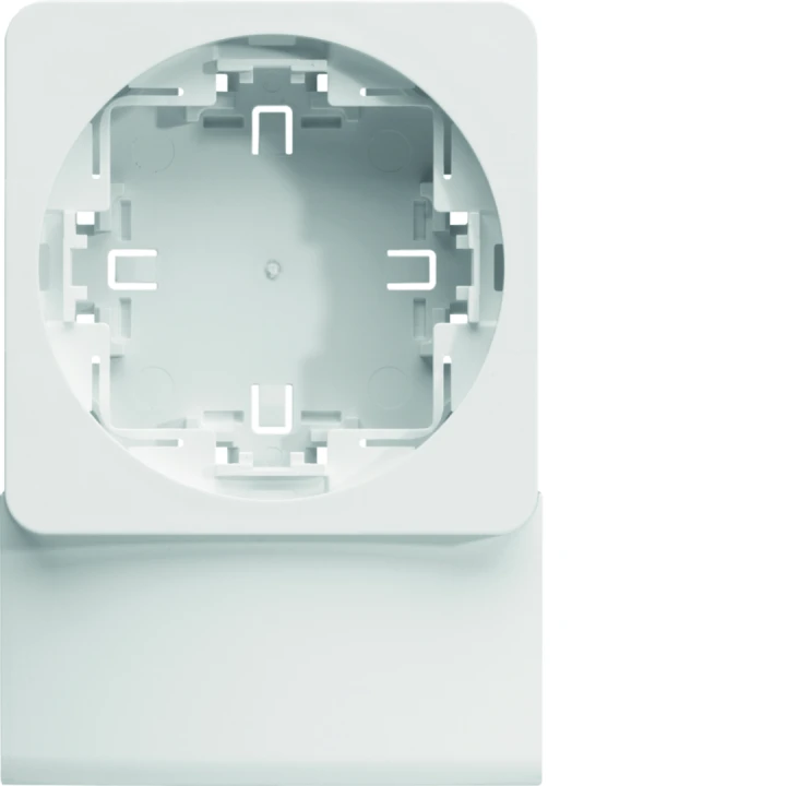 Support appareillage Ateha pour moulure Ateha ATA16x30 Blanc