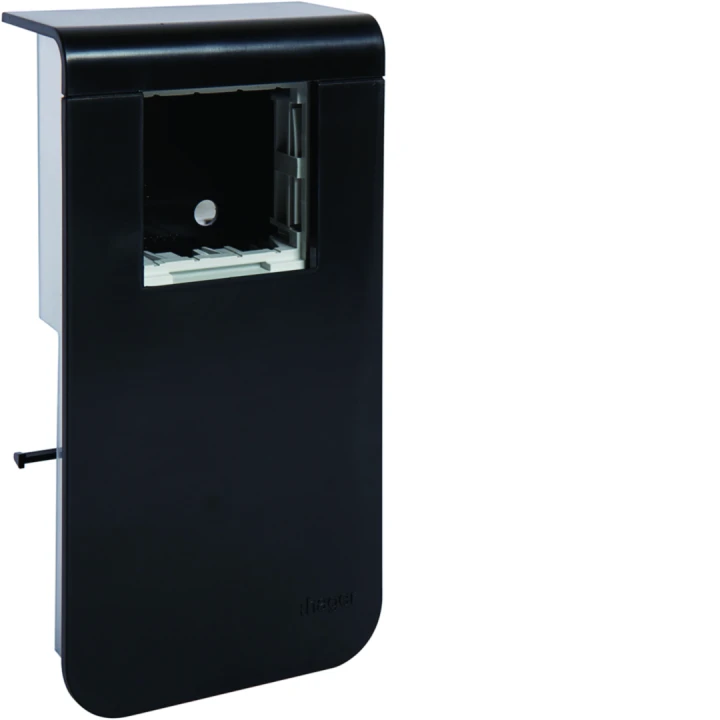 Support d'appareillage 45x45 pour plinthe SL15100 noir
