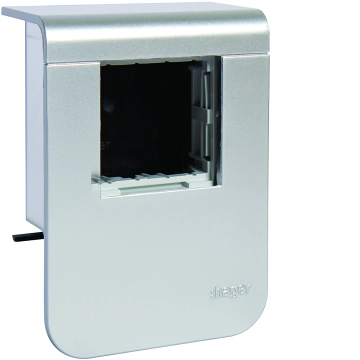 Support d'appareillage 45x45 pour plinthe SL20055 alu