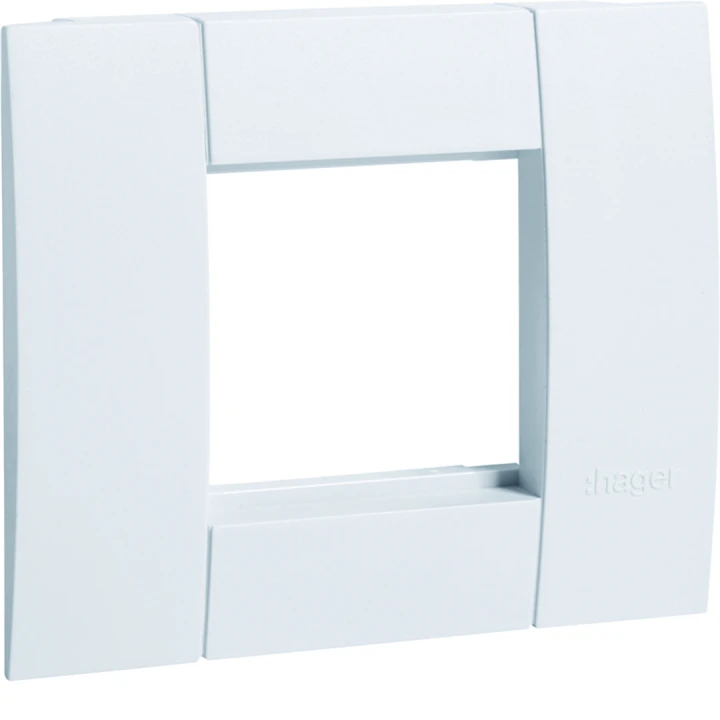 Support d'appareillage 45x45 simple Pure pour goulottes alu