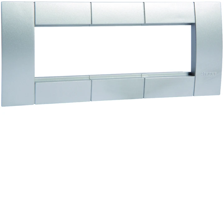 Support d'appareillage 45x45 triple alu pour goulottes alu