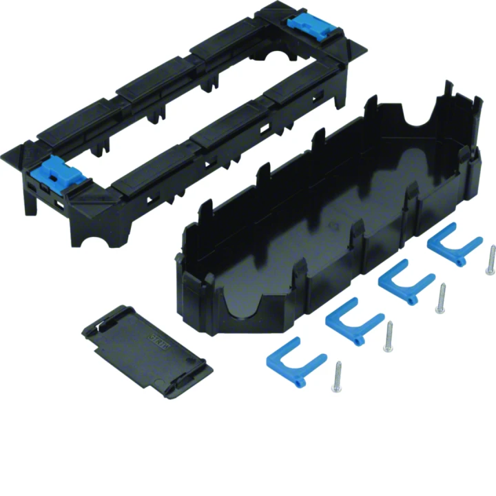 Support d'appareillage pour boîte de sol 8 modules