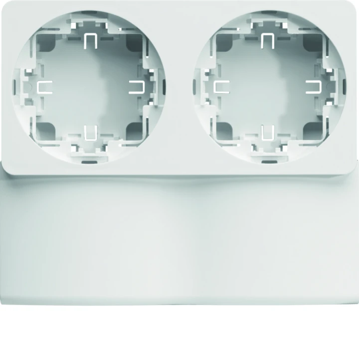 Support double appareillage saillie ateha pour ATA12x50 Pure