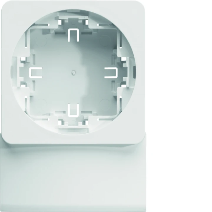 Support simple appareillage Ateha pour moulure Ateha ATA12x20/30 Blanc