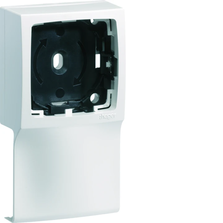 Support simple appareillage Legrand pour moulure Ateha ATA12/16x30 Blanc