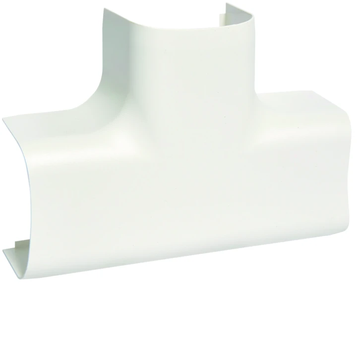Té de dérivation pour goulotte de climatisation CLM 50 x 65 mm Blanc paloma