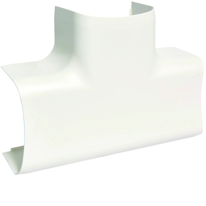 Té de dérivation pour goulotte de climatisation CLM 65 x 90 mm Blanc paloma