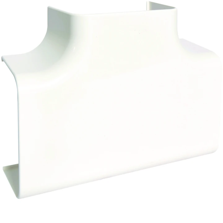 Té de dérivation pour goulotte de climatisation CLM 75 x 125 mm Blanc paloma