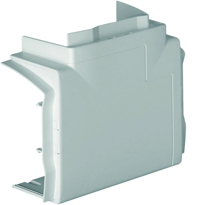 Té de dérivation pour goulotte d'installation GBD 50x100 Blanc