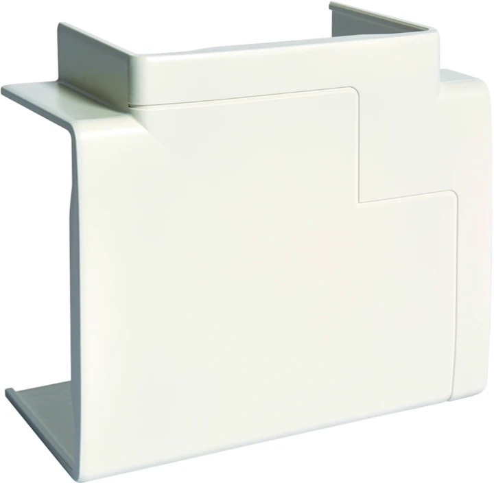 Té de dérivation pour goulotte d'installation GBD 50x85mm, Blanc
