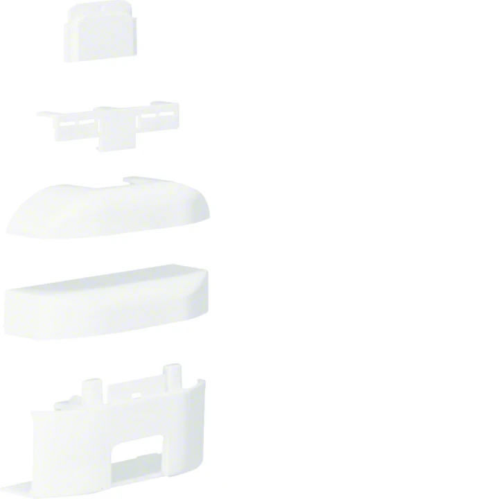 Té de dérivation pour moulure Ateha 12x20mm, Blanc