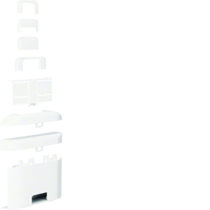Té de dérivation pour moulure Ateha 12x50mm, Blanc