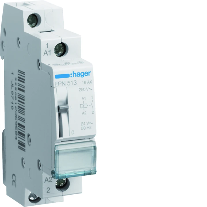Télérupteur 1F 24V 16A 1 module