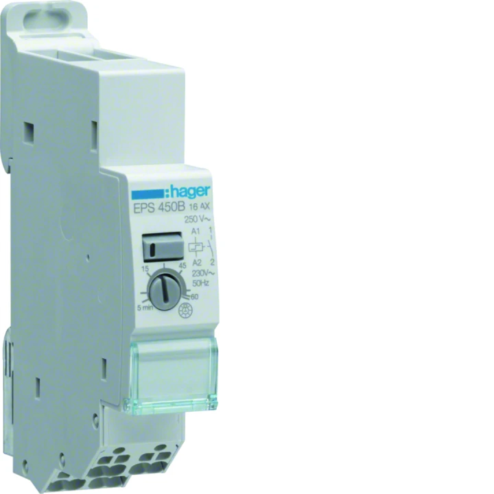 Télérupteur électronique minuterie 1F 230V SanVis 16A 1 module