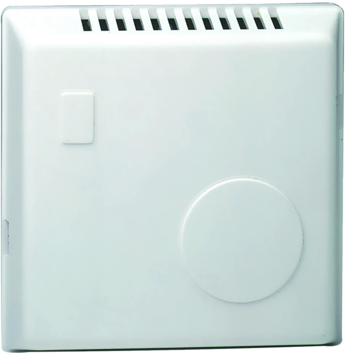 Thermostat ambiance bi-métal chauf eau ch avec contact inv réglage caché 230V