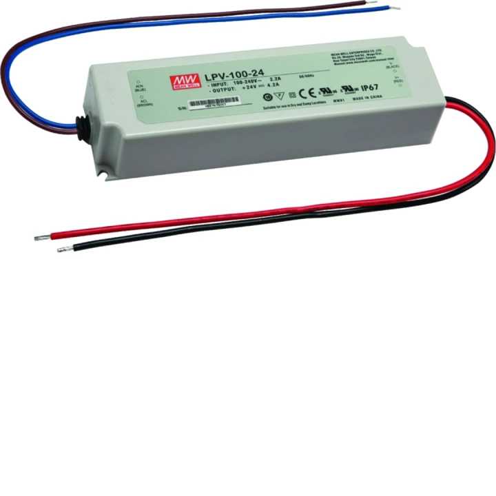 Transformateur 100W/24V pour LED bande pour plinthe SL