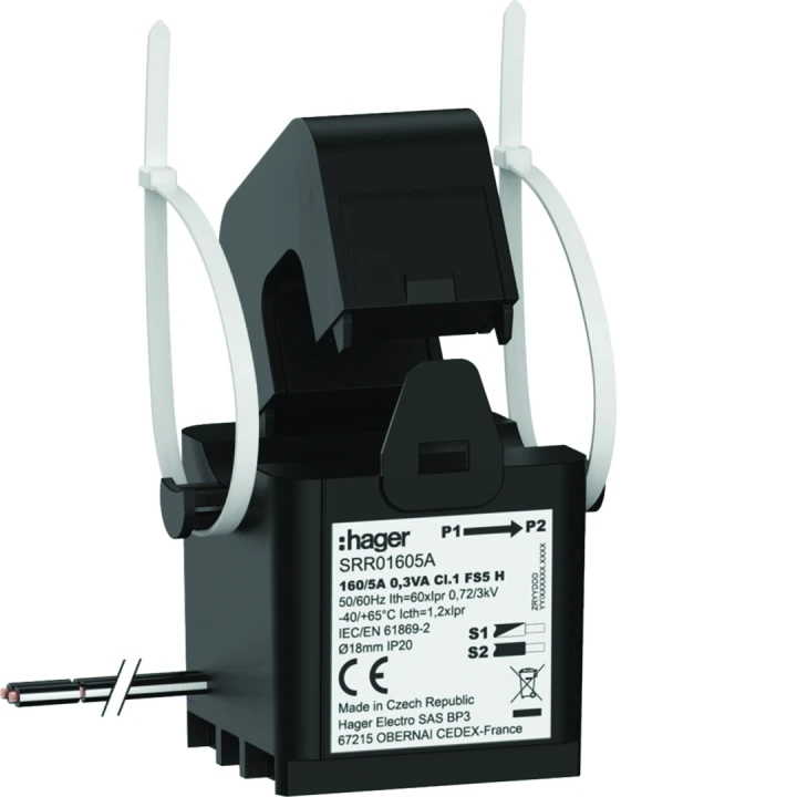 Transformateur de Courant Ouvrant SC1 18mm 160/5A 0.3VA Classe 1